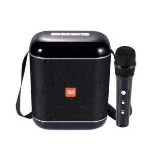 Radio Parlante USB Recargable Incluye Microfono T&G TG-523K
