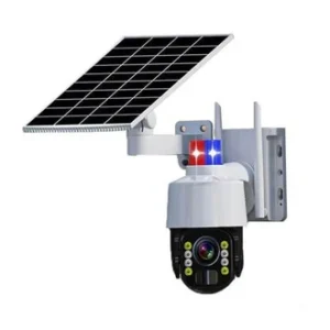 Cámara De Seguridad Uso Exterior Con Sirena Y Panel Solar YT01+ Memoria Micro SD de 32GB de regalo