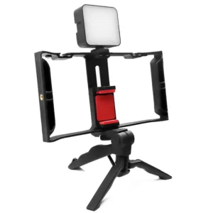 Kit Fotografico 4 en 1 Tripode/luces/Monopod/Microfono AY-49X