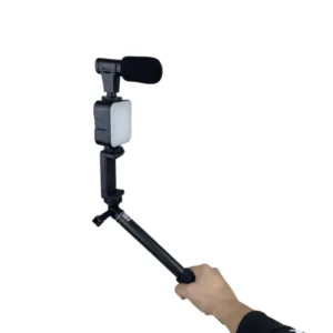 Kit De Micrófonos Y Luces Influencer AY-49Z