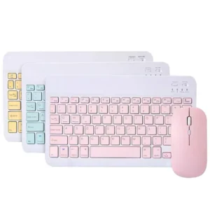 Docena de Combo Teclado Y Mouse Inalambrico Recargable Bluetooth BT209