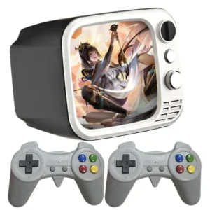Consola De Juegos Retro Con Dos Controles H7