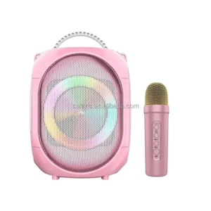 Radio Parlante USB Microfono Inalambrico 4" 10W JQS402