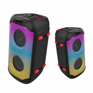 Radio Parlante/Cabina Recargable USB RGB JQS4401