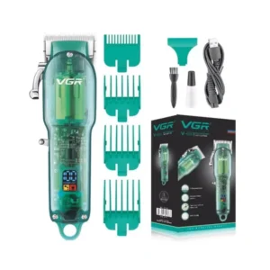 Maquina Peluquera VGR Hoja De acero Inoxidable V-660