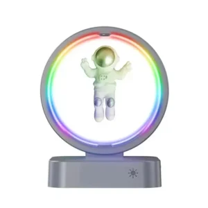 Radio Parlante Bluetooth Con Carga Inalámbrica Diseño Astronauta Y-558